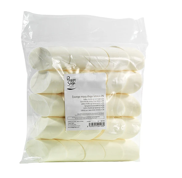 Éponges Maquillage Latex Peggy Sage X 25 1 Éponges Maquillage Latex Peggy Sage X 25