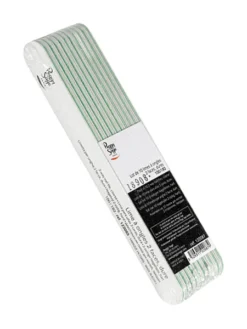 Limes à Ongles 2 Faces 100/180 Blanches Peggy Sage X 10