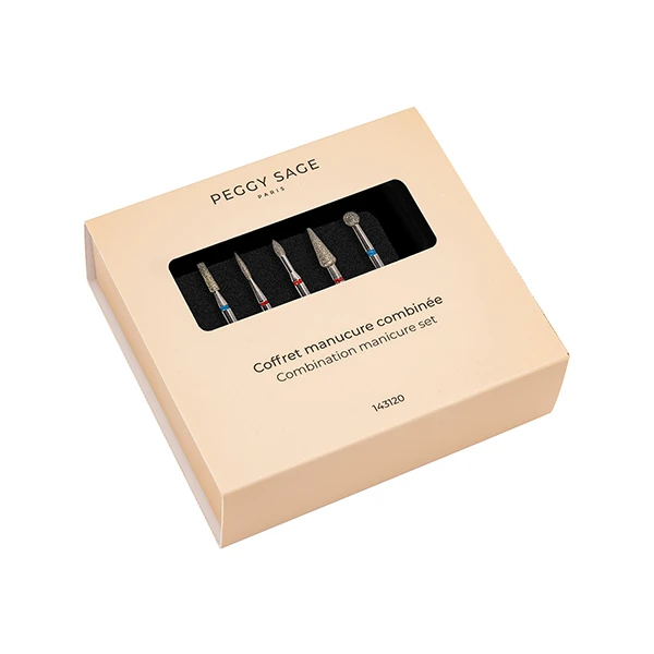 Coffret De 5 Embouts De Manucure Combinée Peggy Sage 1 Coffret De 5 Embouts De Manucure Combinée Peggy Sage