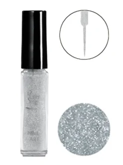 Vernis à Ongles Nail Art Pailleté Argent Peggy Sage 7ml