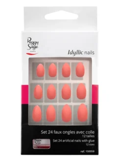 Faux Ongles Idyllic Nails Pink Stiletto Peggy Sage X 24