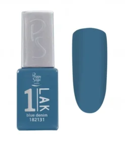One Lak 1 Step Gel Polish Blue Denim Peggy Sage 5ml