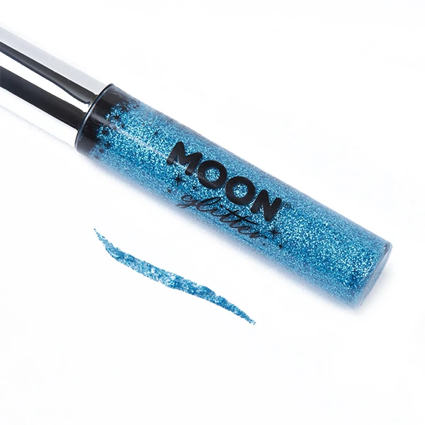 Eye Liner Pailleté Holographique Bleu Moon Creations 10ml 1 Eye Liner Pailleté Holographique Bleu Moon Creations 10ml