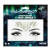 Bijoux Strass Visage Phosphorescent Northern Light Moon Creations
