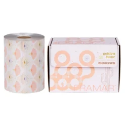 Papier Alu Gaufré En Rouleau Golden Hour 97.5 Cm Framar