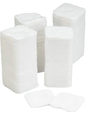 200 Cotons à Démaquiller Carrés 8cm 1 200 Cotons à Démaquiller Carrés 8cm