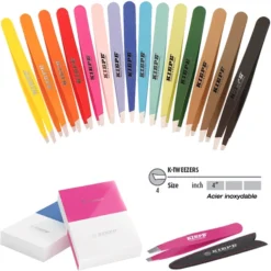 Pince à Épiler K-Tweezer Coloris Assortis