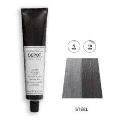 Kit Coloration Barbe Et Cheveux Steel DEPOT 60ml