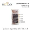 Extensions De Cils Volume Russe 0.05- 11mm