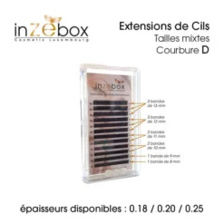 Extensions De Cils Volume Russe 0.05- 11mm