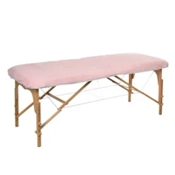 Housse Fauteuil Rose Poudré T.2 + Tendeur