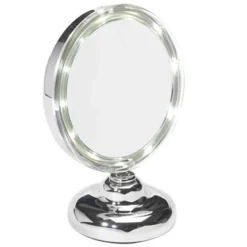 Miroir à LED Ø 13cm Grossissant X8