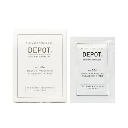N°504 Lingettes Nettoyantes Barbe Et Moustache 12 Pcs 1 N°504 Lingettes Nettoyantes Barbe Et Moustache 12 Pcs